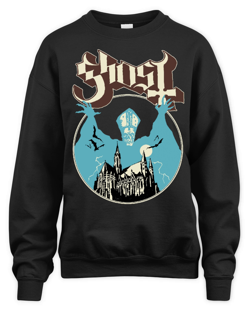 Ghost band - Ladies Flowy Tank Unisex Premium Crewneck Sweatshirt