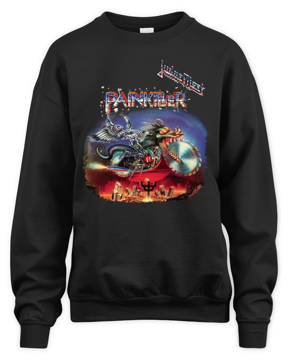 Judas Priest - Painkiller Unisex Premium Crewneck Sweatshirt