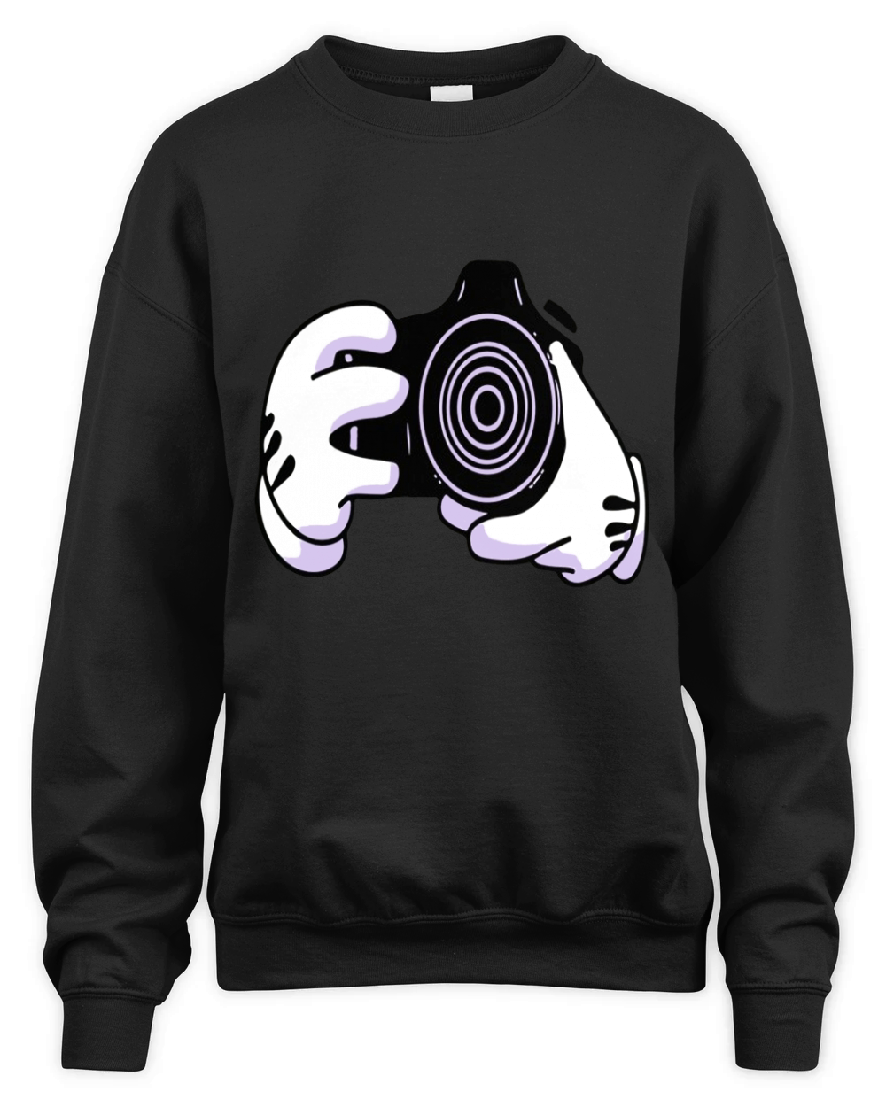 Mickeys Camera Unisex Premium Crewneck Sweatshirt