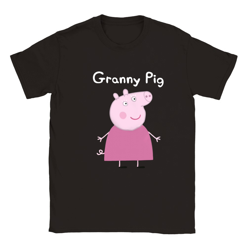 GRANNY PIG T-SHIRT Classic Kids Crewneck T-shirt