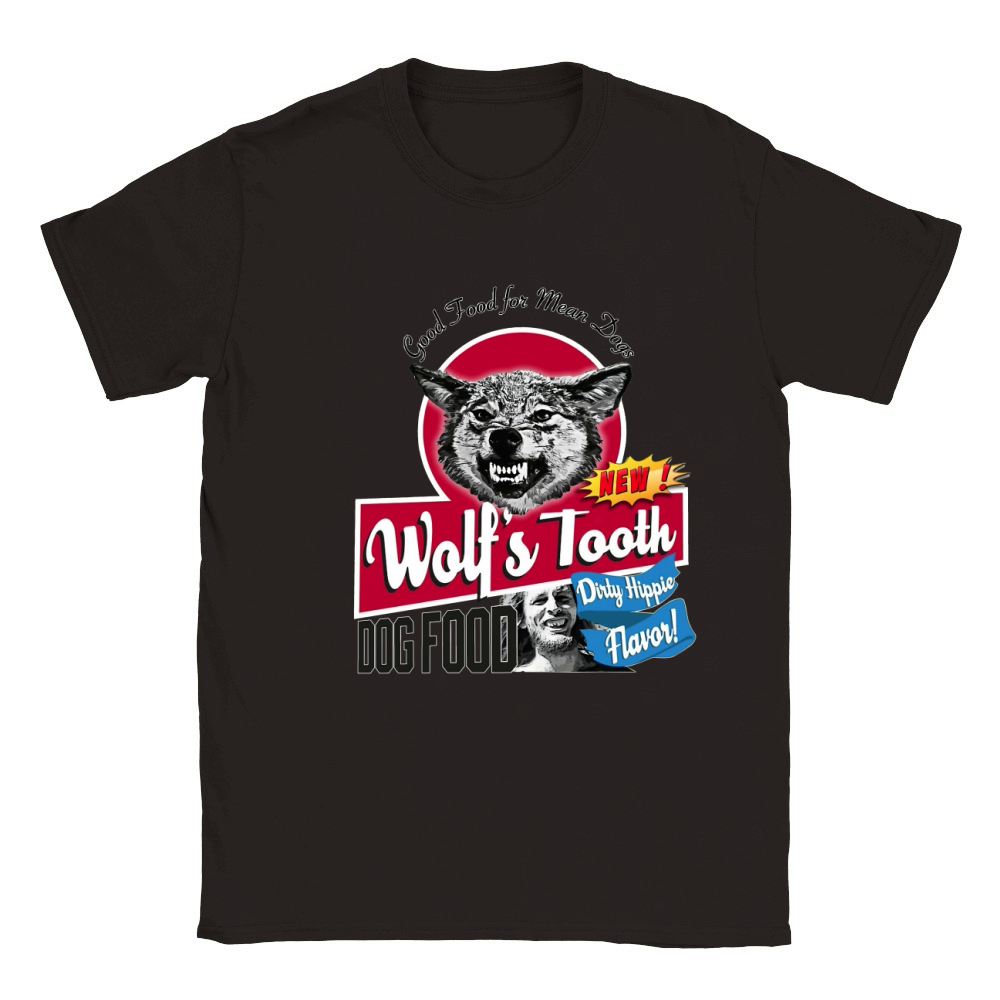Wolf's Tooth Dog Food New Dirty Hippie Flavor Classic Kids Crewneck T-shirt