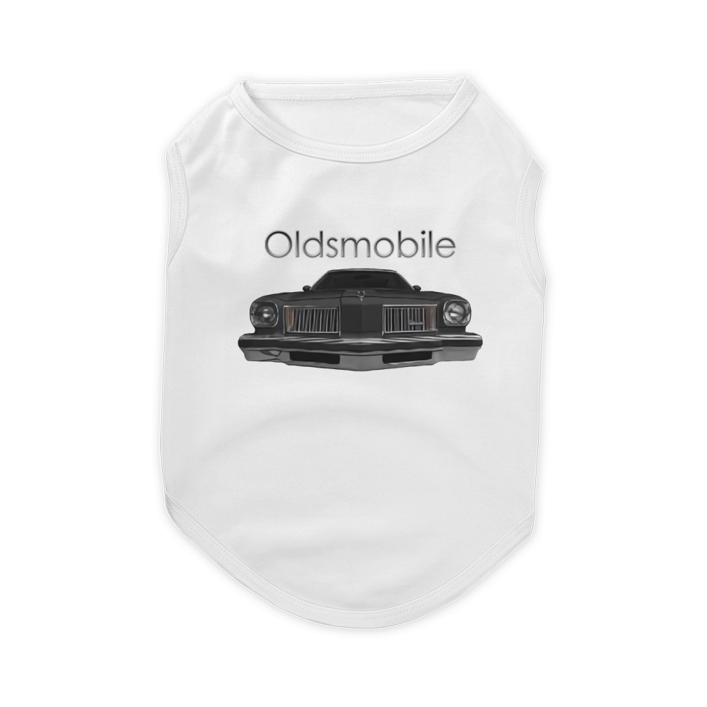 1975 Oldsmobile Hurst Front Black Pet T-Shirt