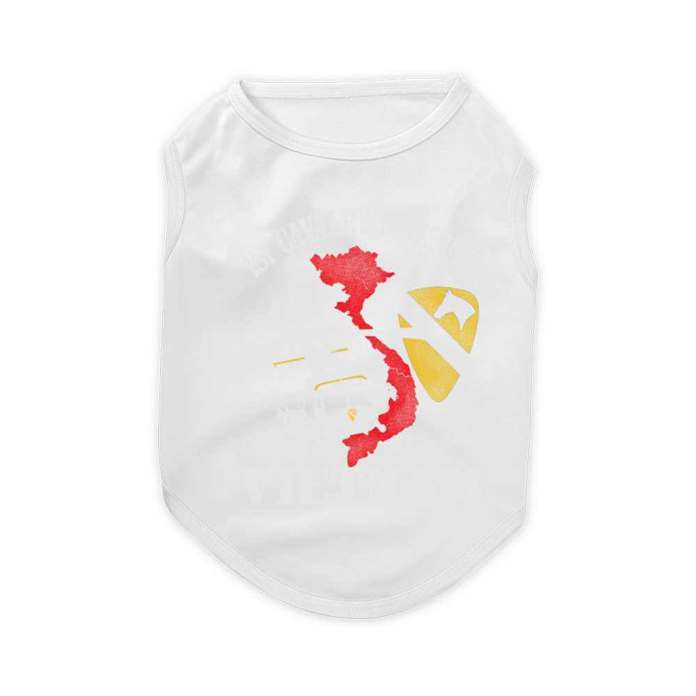 1ST CAVALRY DIVISION-VIETNAM Pet T-Shirt