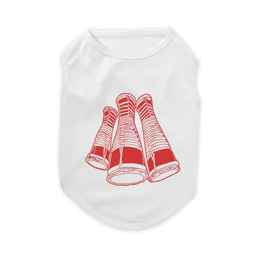 Afro-Cuban Bata Drums Pet T-Shirt