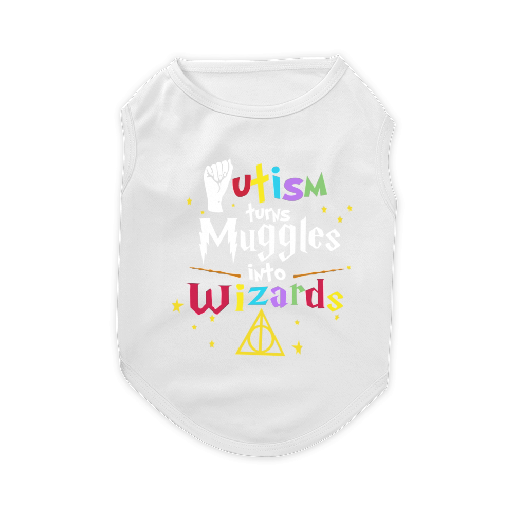 Autism Turns Muggle Into Wizard Pet T-Shirt