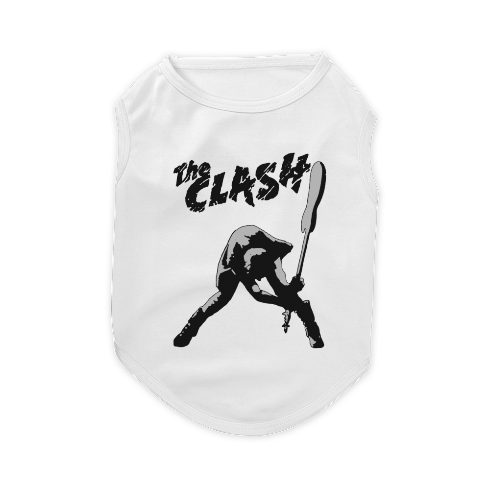The Clash Guitar Smash Pet T-Shirt