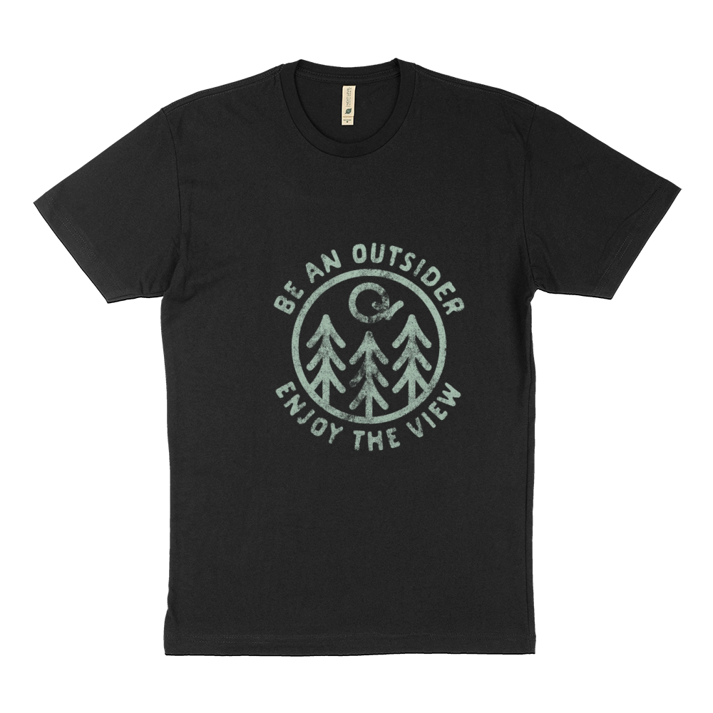 Be an Outsider Enjoy The View Sustainable T-Shirt