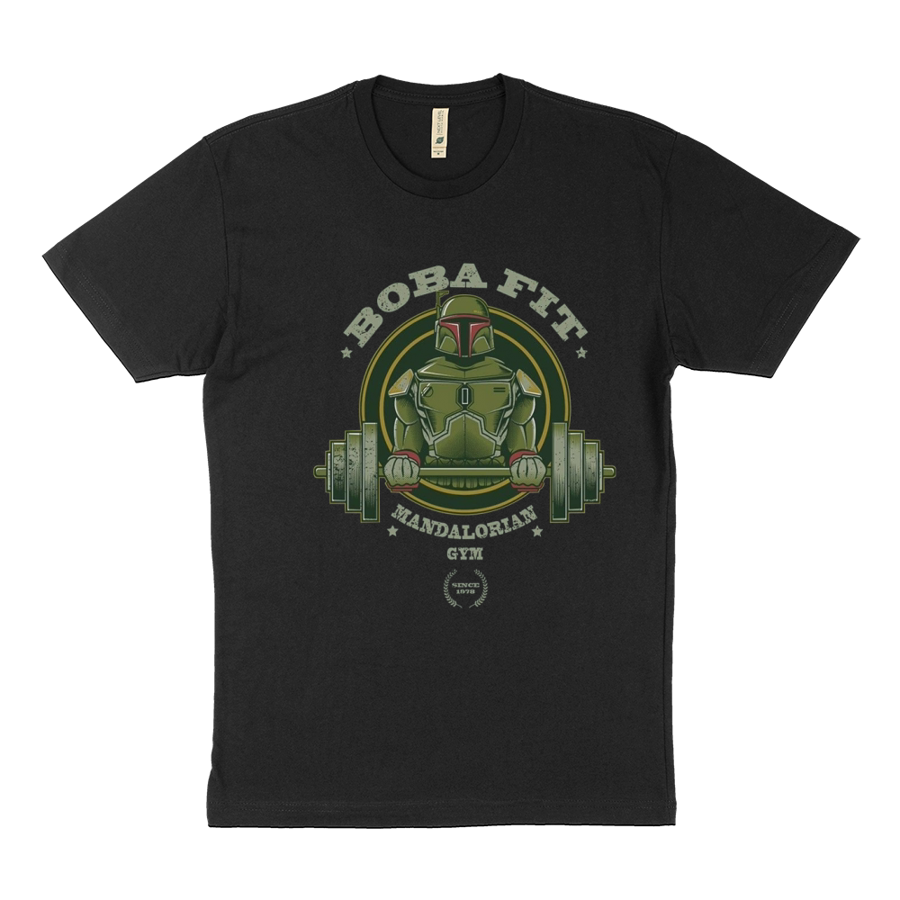 boba fit mandalorian star war Sustainable T-Shirt