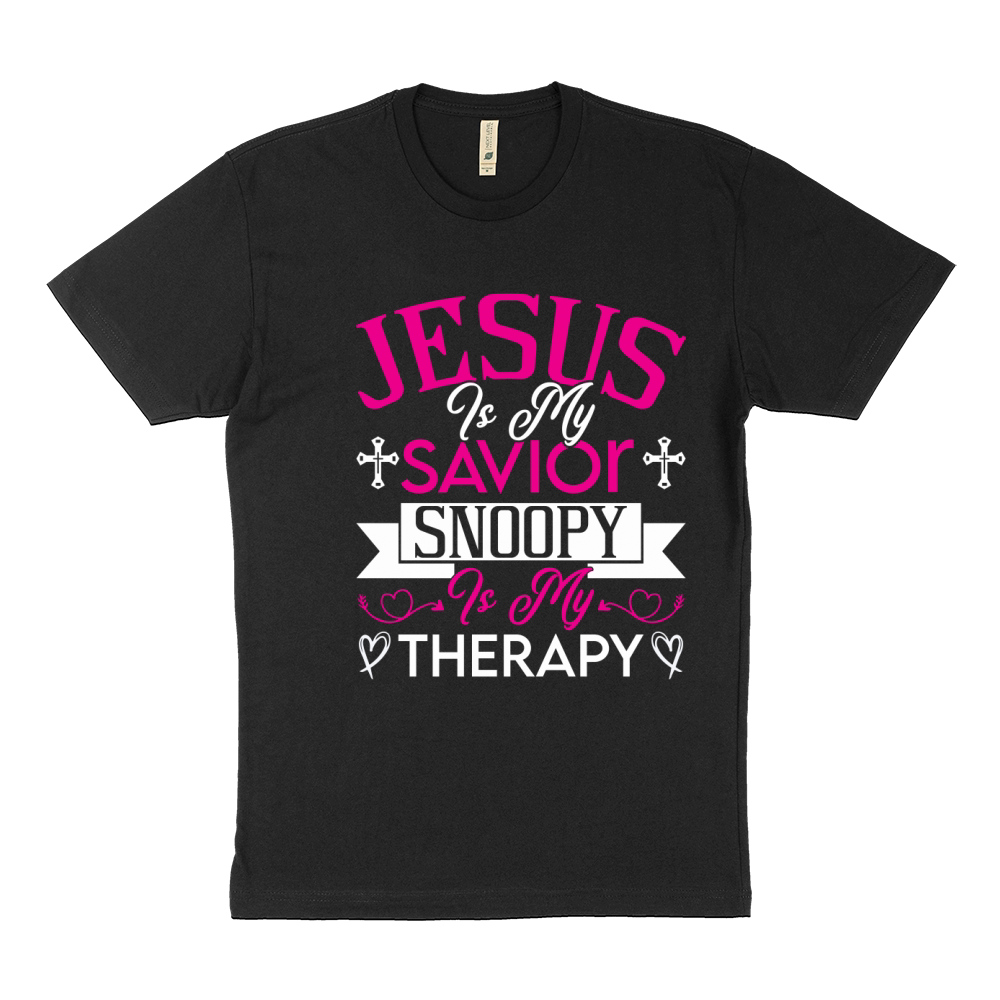 Jesus Is My Savior Snoopy 3 Sustainable T-Shirt