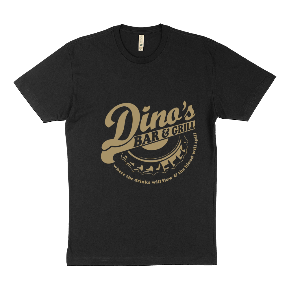 Phil Lynott inspired  Dino's Bar and Grill Sustainable T-Shirt