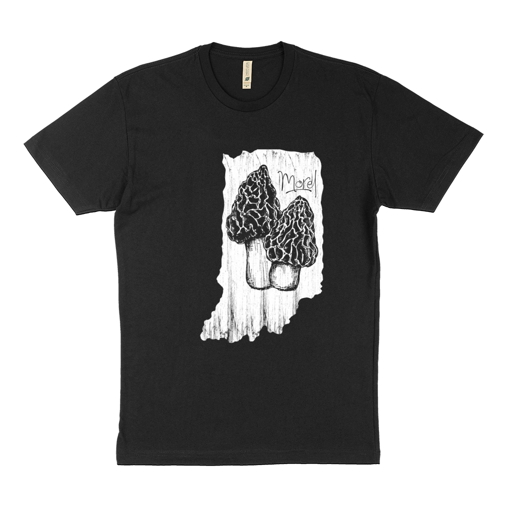 Vintage Morel Mushroom Hunting Picking Morchella Mushrooms T-Shirt Sustainable T-Shirt