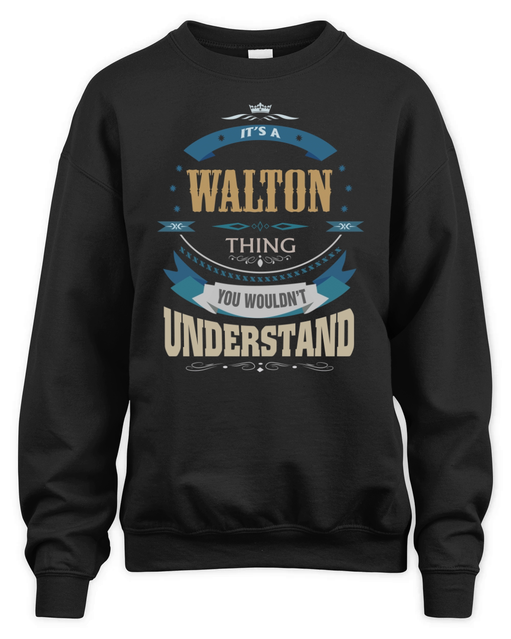WALTON, It's a WALTON thing Unisex Premium Crewneck Sweatshirt