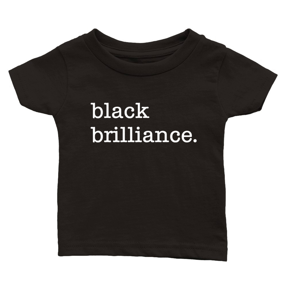 CLASSIC BLACK BRILLIANCE T SHIRT Classic Baby Crewneck T-shirt