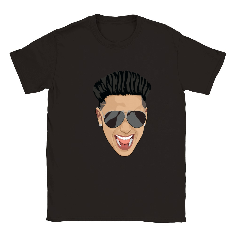 Dj Pauly D Face Classic Kids Crewneck T-shirt