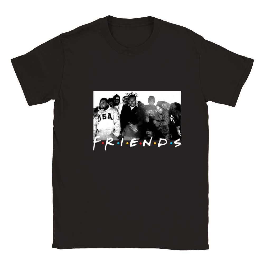 Friends Wu-tang Clan Retro Classic Kids Crewneck T-shirt