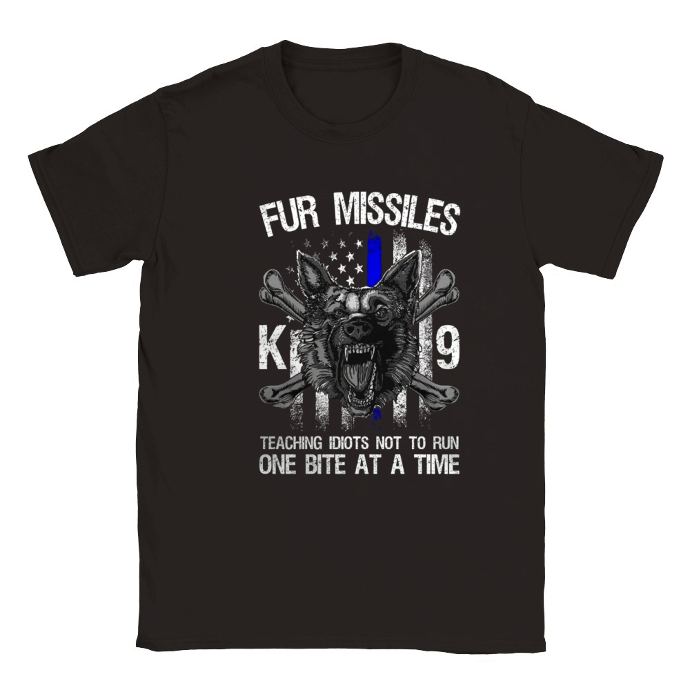 FUR MISSILE K9 SHIRT! - Shirt Classic Kids Crewneck T-shirt