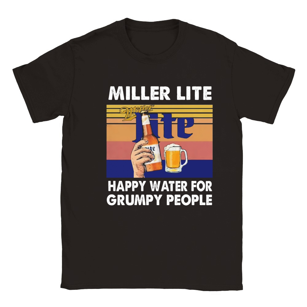 miller lite art Classic Kids Crewneck T-shirt