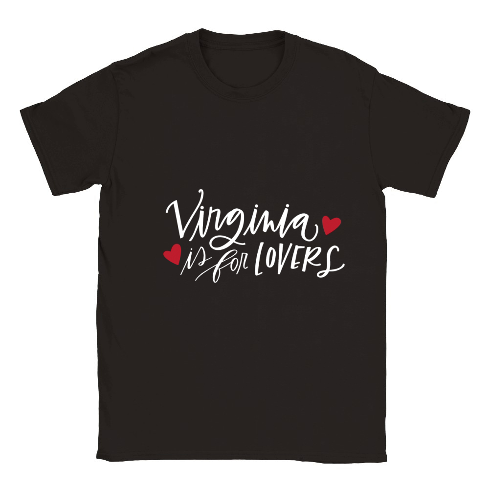 Virginia is for Lovers Classic Kids Crewneck T-shirt