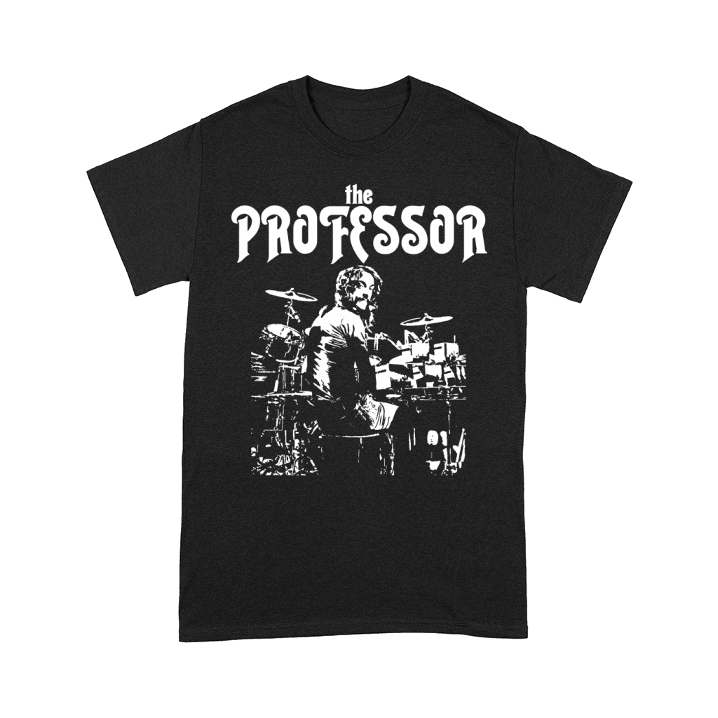 Neil Peart The Professor Drummer Comfort T-shirt