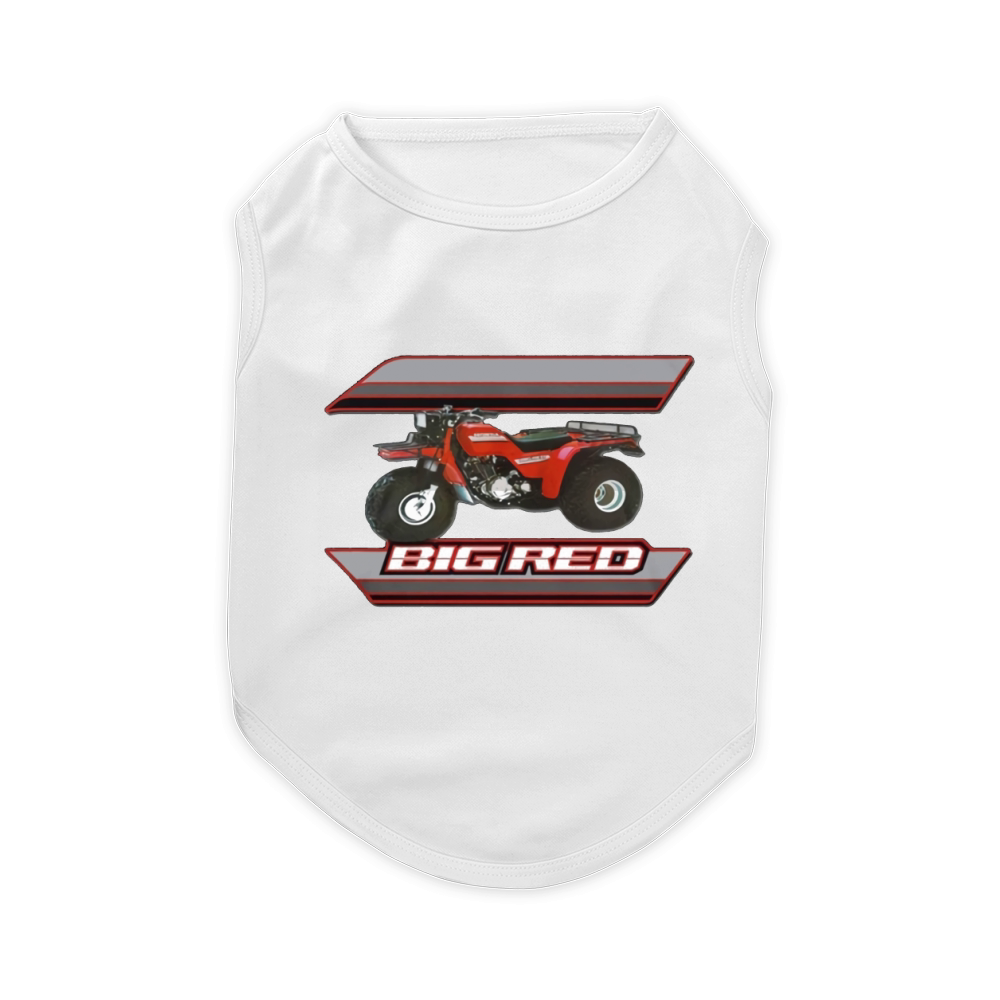 1985 Big Red 250es Atc 3 Wheeler Pet T-Shirt