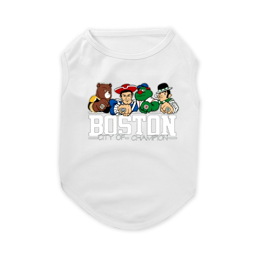 Boston City Of Champion sweater Pet T-Shirt