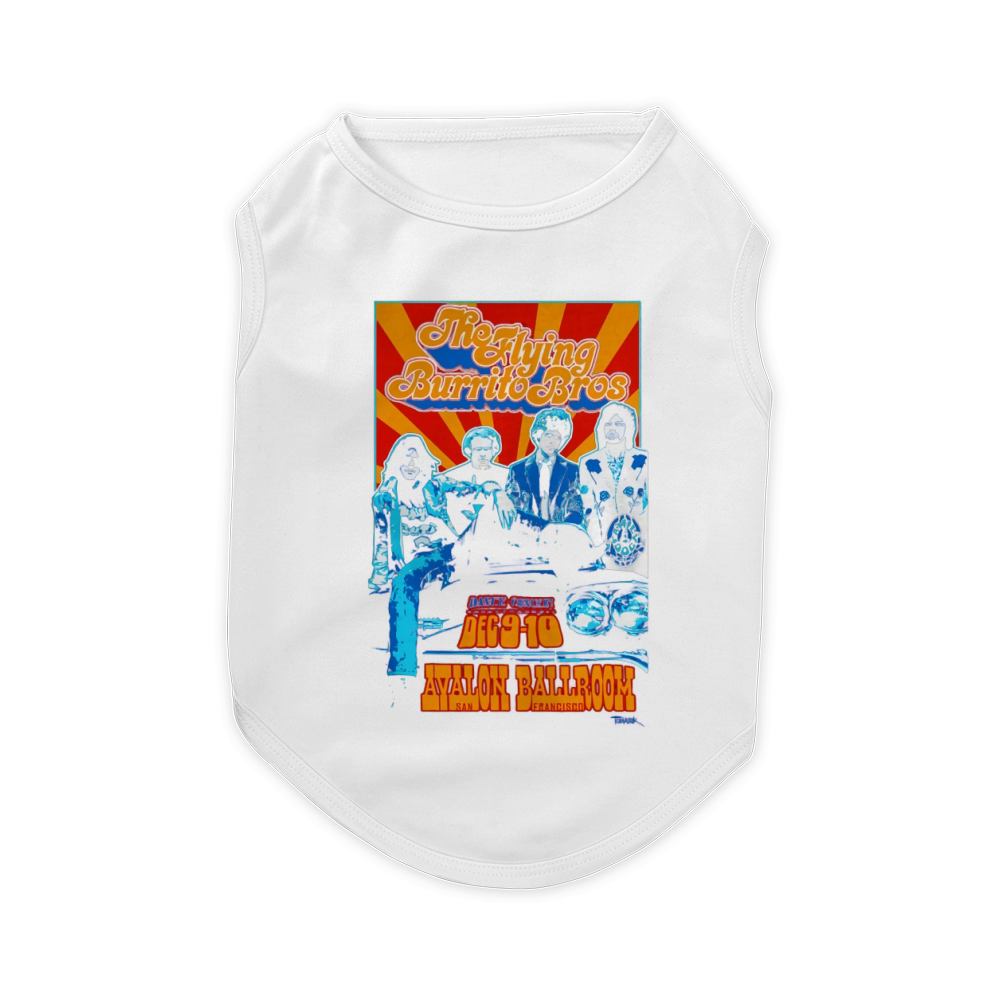 Flying Burrito Bros  Fan Pet T-Shirt