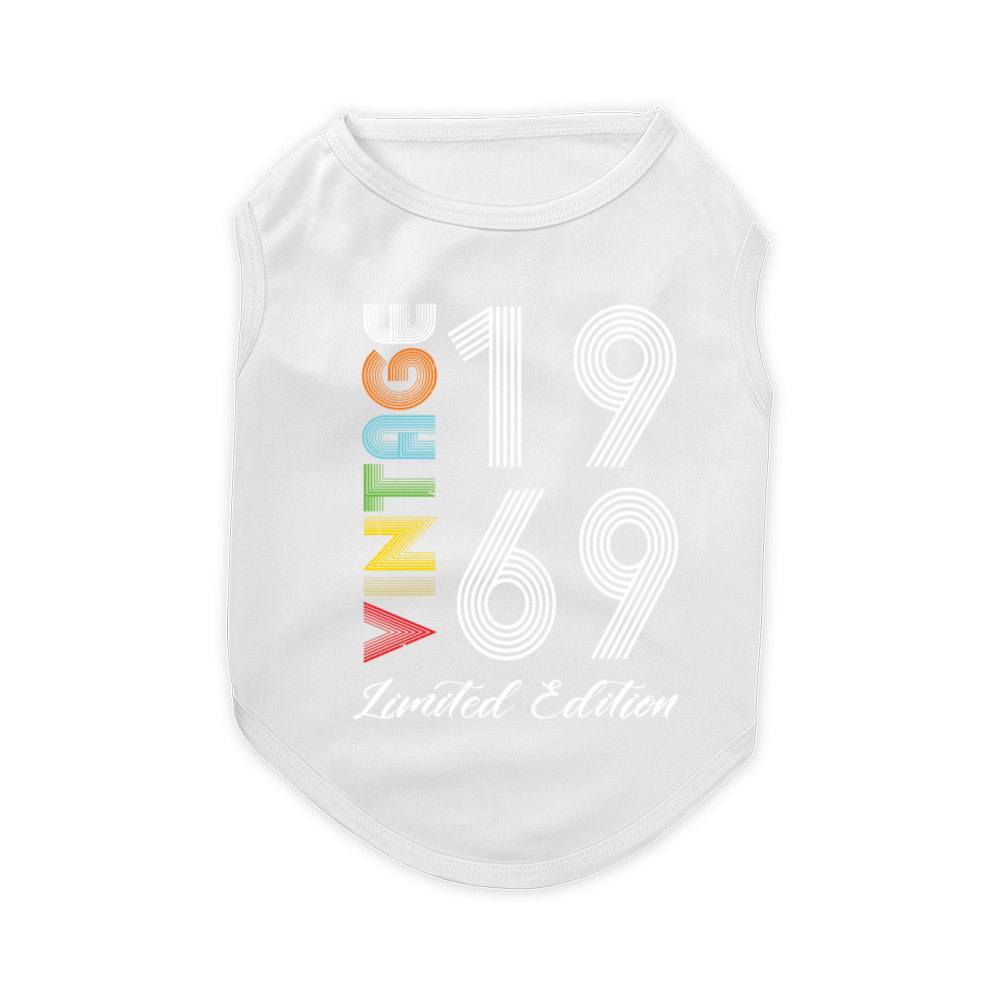 Vintage 1969 Vintage Birthday Retro Vintage Pet T-Shirt