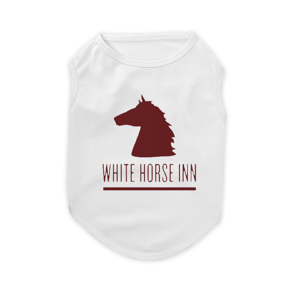 WHITE  HORSE INN Pet T-Shirt