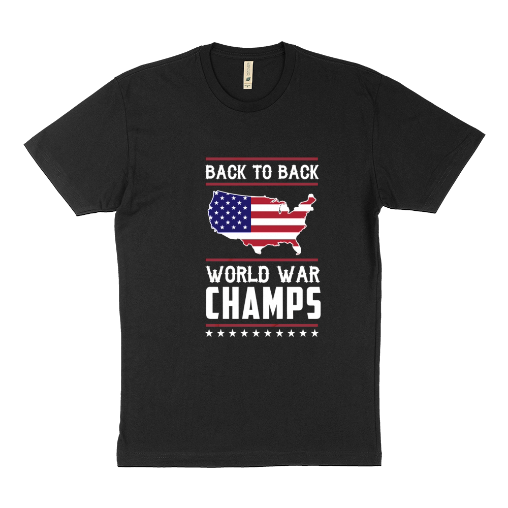 Back To Back World War Champs Sustainable T-Shirt