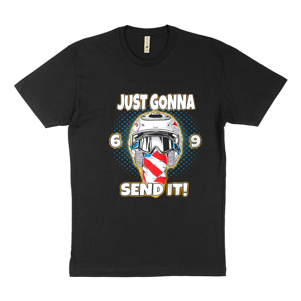 Just Gonna Send It Uncle Ronnie Mac 69 Dirt Bike Shirt Sustainable T-Shirt