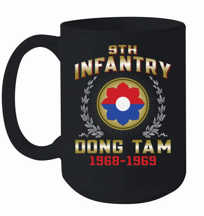 9TH INFANTRY DONG TAM 1968 to 1969 Ceramic Mug