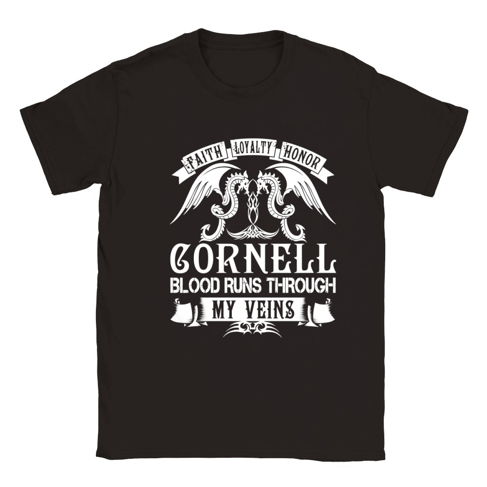 CORNELL Blood - CORNELL Last Name, Surname T-Shirt Classic Kids Crewneck T-shirt