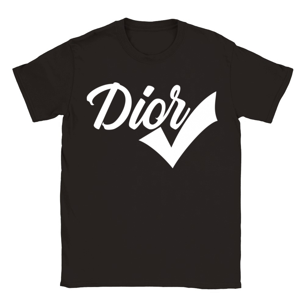 Dior Tshirt Classic Kids Crewneck T-shirt