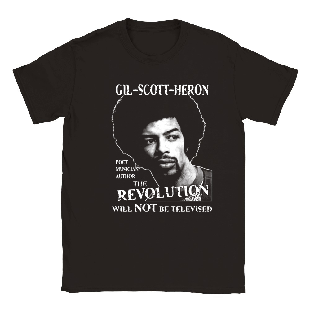 Gil-Scott Heron Classic Kids Crewneck T-shirt