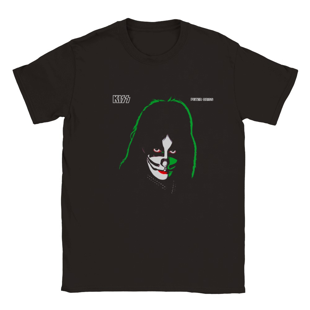KISS  1978 Peter Criss TShirt Classic Kids Crewneck T-shirt