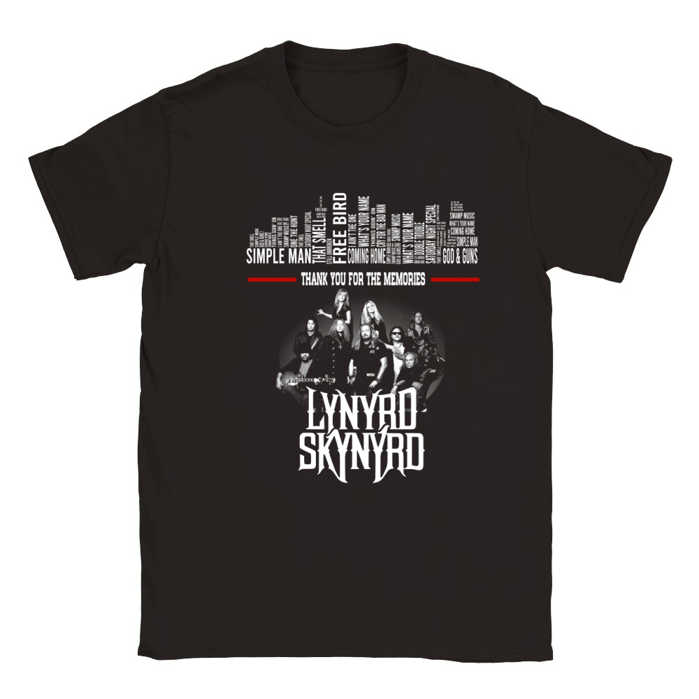 Lynyrd Skynyrd Simple Man Thank You For The Memories Classic Kids Crewneck T-shirt