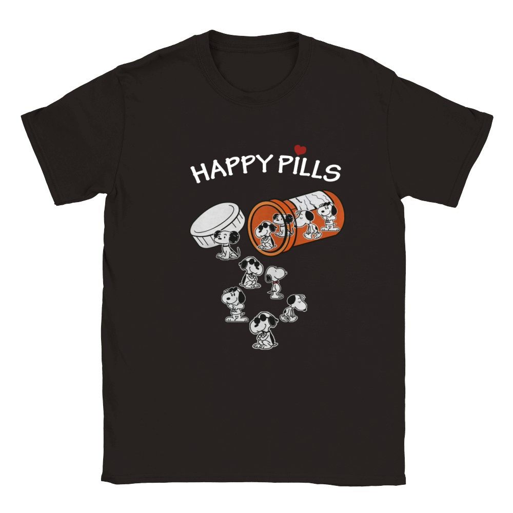 Pills Snoopy Classic Kids Crewneck T-shirt