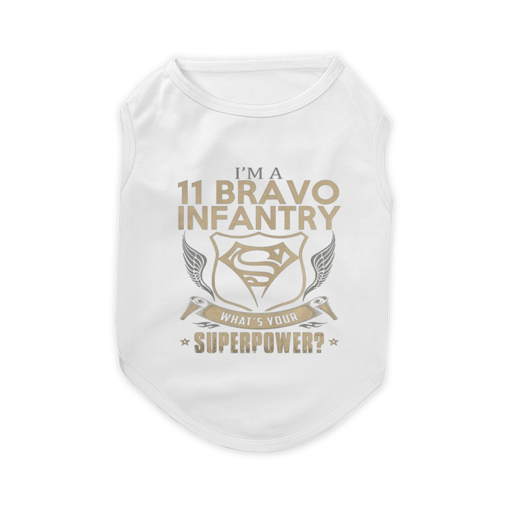 11 BRAVO INFANTRY Pet T-Shirt