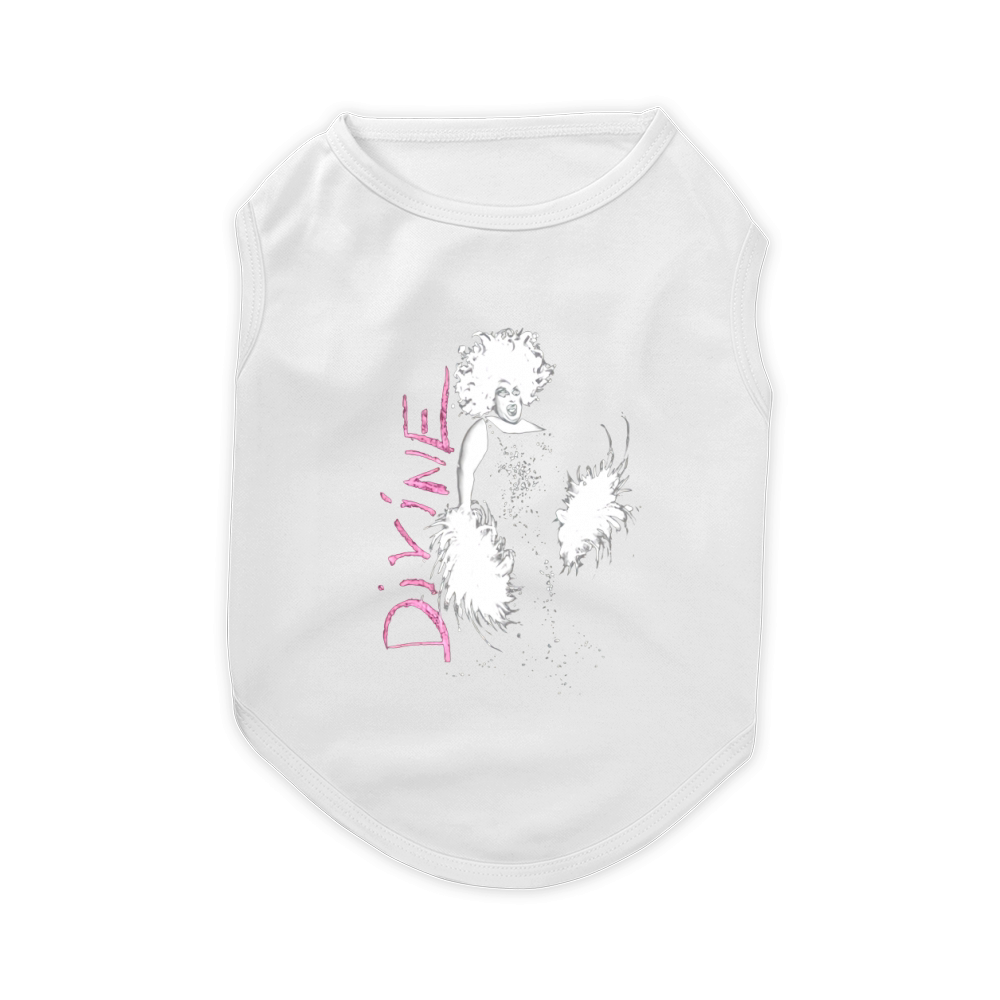 Divine Drag Queen Adult Humor Graphic Pet T-Shirt