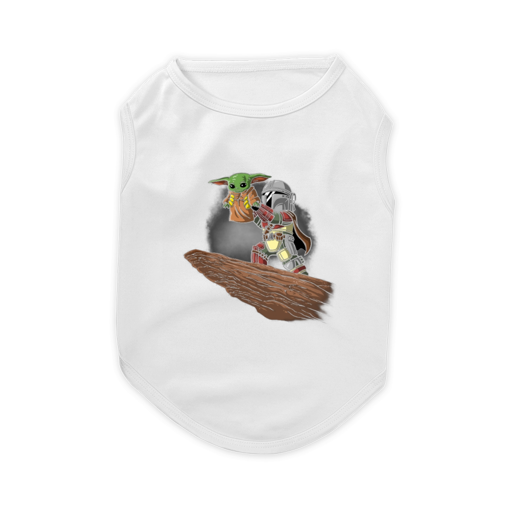 The Mandalorian Boba Fett And Baby Yoda sweater Pet T-Shirt