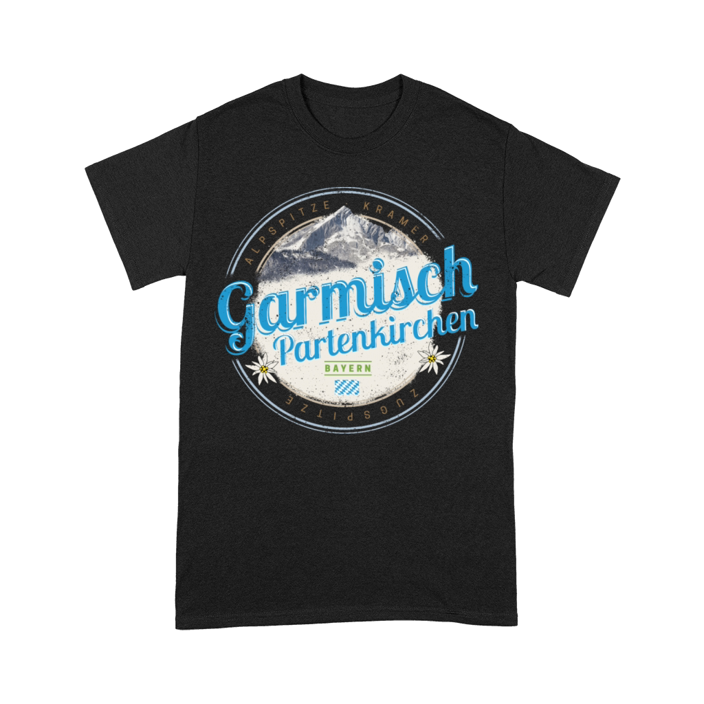 Garmisch Partenkirchen Bavaria Vintage Alps German Premium T-shirt
