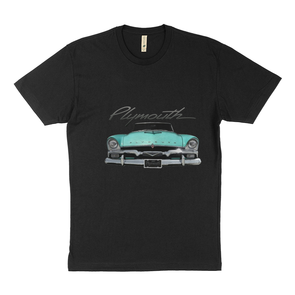 1956 Plymouth Two Side Blue Sustainable T-Shirt
