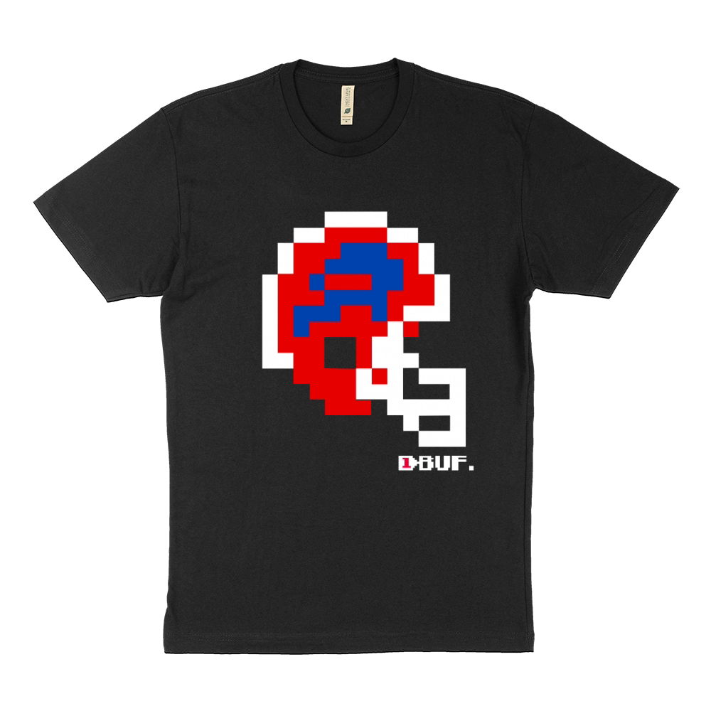 BUF Red Helmet-Tecmo Bowl Shirt shirt Sustainable T-Shirt