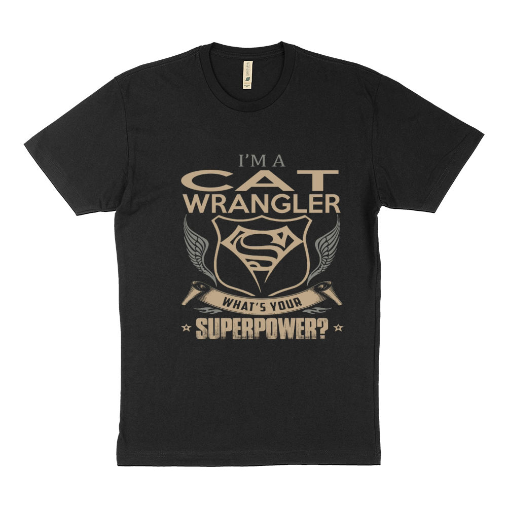 CAT WRANGLER Sustainable T-Shirt