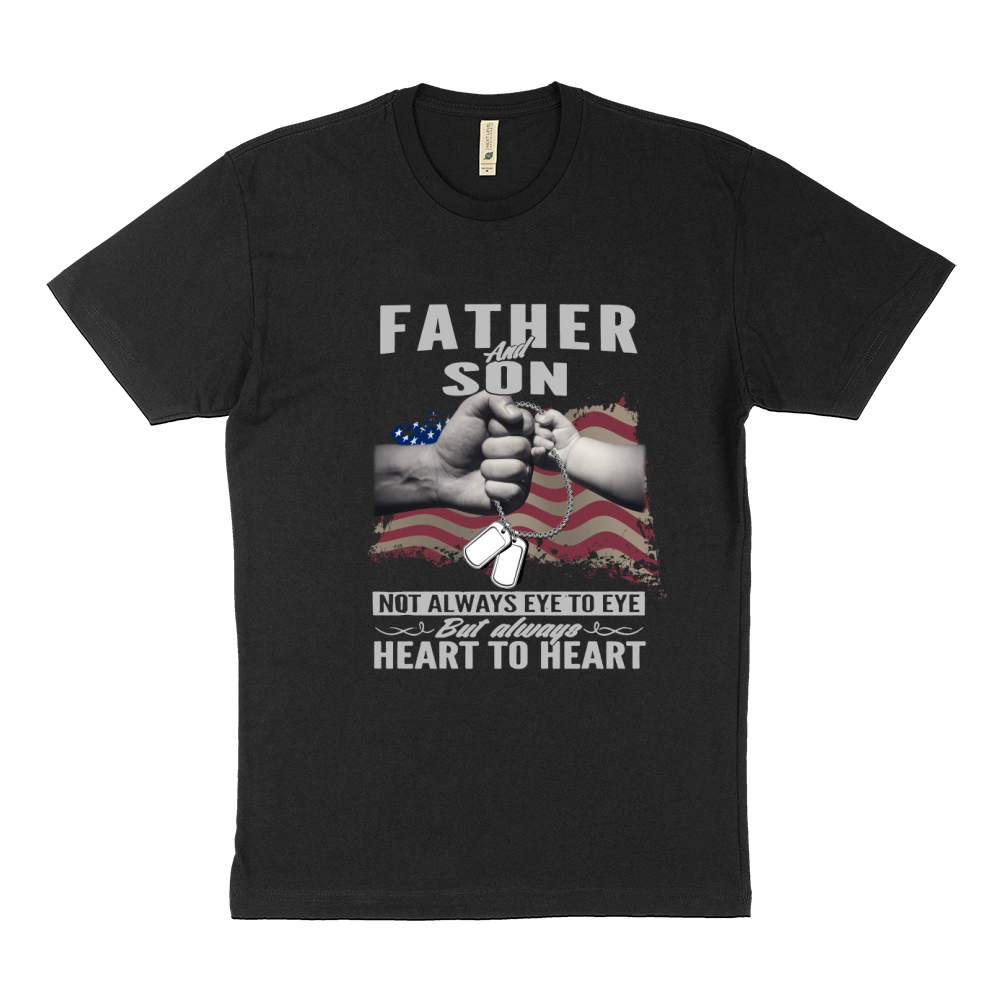 FATHER AND SON VETERAN Sustainable T-Shirt