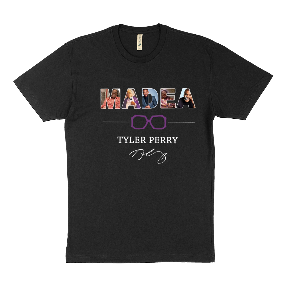 Madea Tyler Perry sign Sustainable T-Shirt