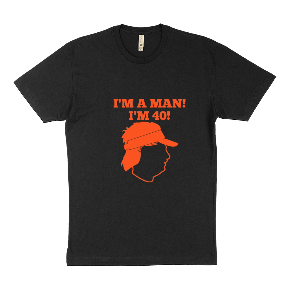 Mike Gundy I am a man I am 40 Sustainable T-Shirt