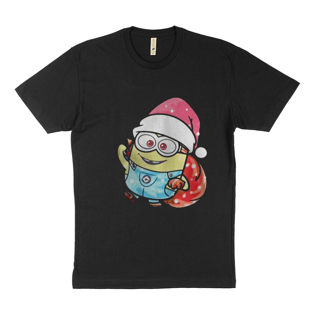 Minion Santa Christmas Sustainable T-Shirt
