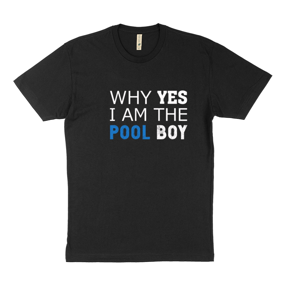 pool boy funny Sustainable T-Shirt