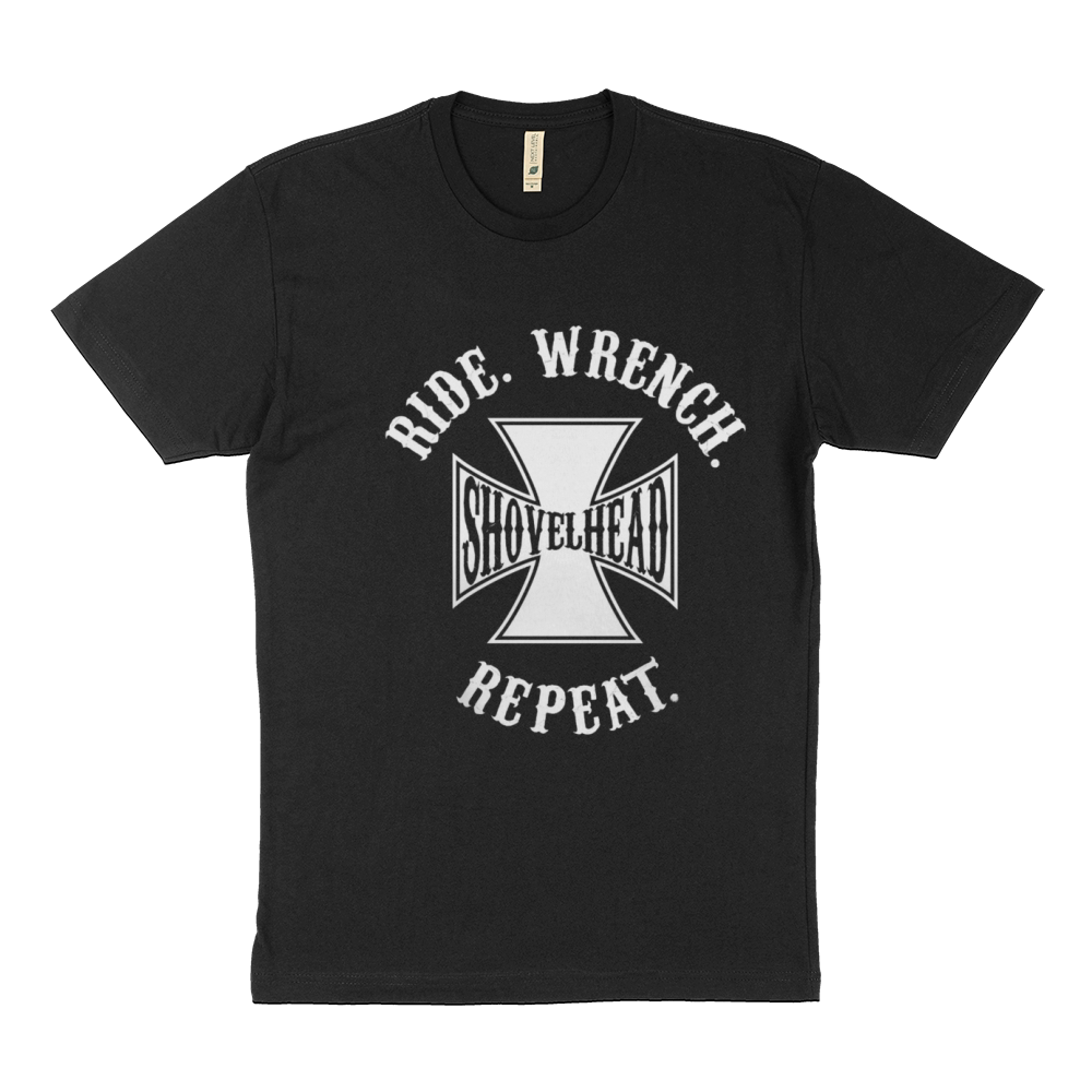 ride wrench shovel head repeat Sustainable T-Shirt